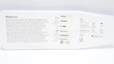 Medtronic APU544 Aortic Punch, Long Length Handle 4.4mm (x)